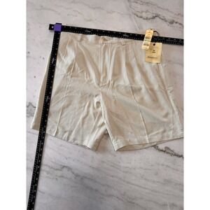 Tommy Bahama Relax Men's 100% Silk Pleated Island Chino Shorts Khaki Sandpoint